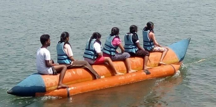 Banana Boat Ride In Jharkhand Banana Boat Ride In Jharkhand