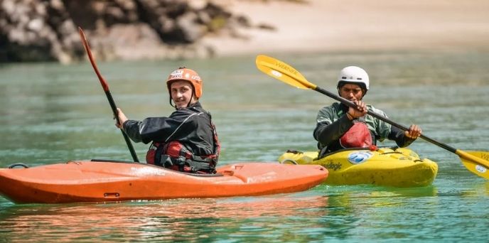 Kayaking In Ganga Kayaking In Ganga