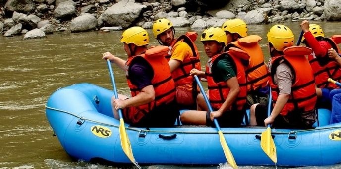 Rafting In Valmiki Nagar, Bihar