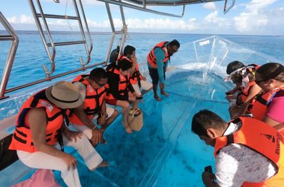 Glass Bottom Boat Ride at Neil Island | Grab the Deal Now - Sea Water ...