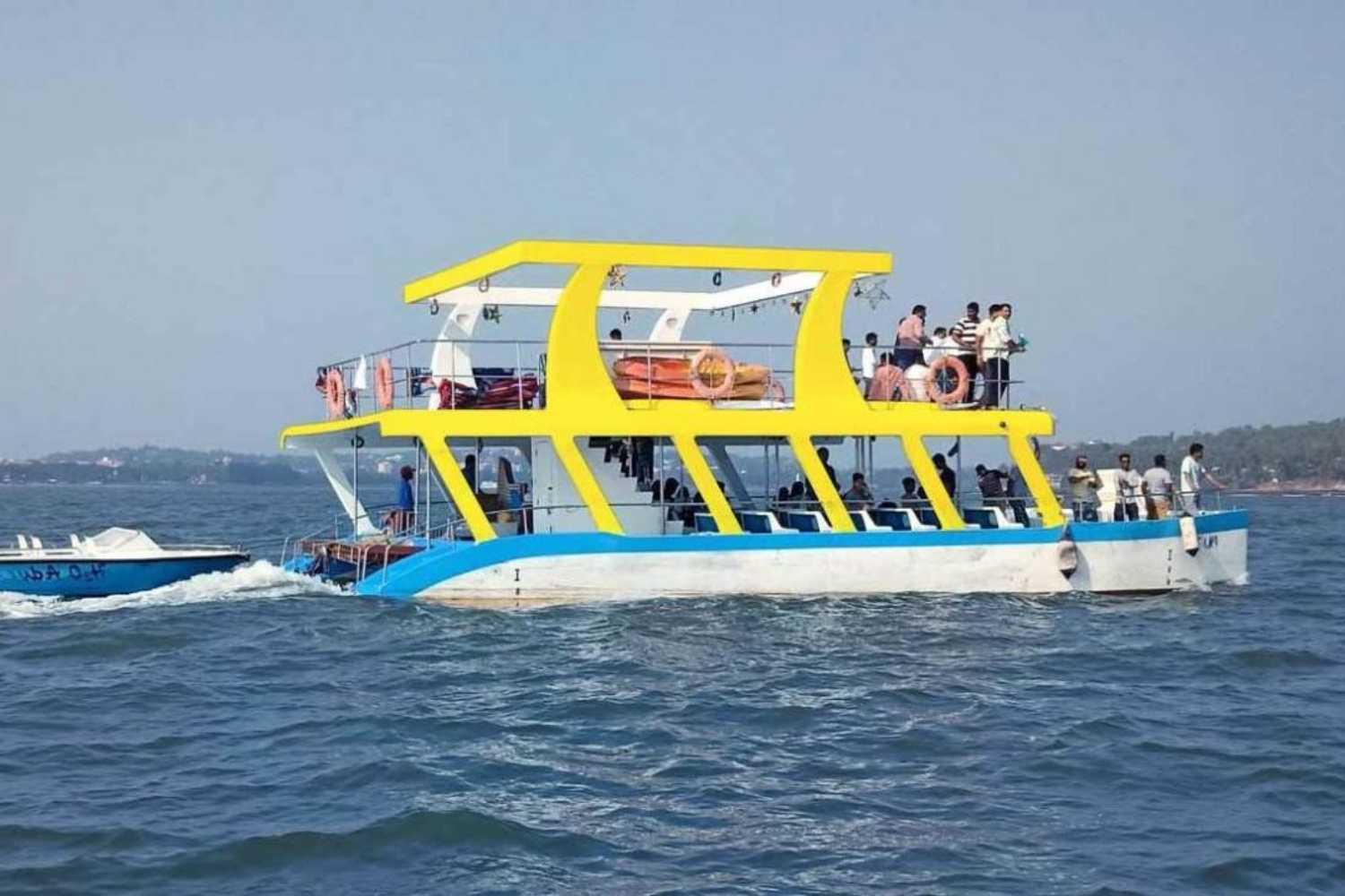 Double Decker Boat Party with Water Sports in Monsoon