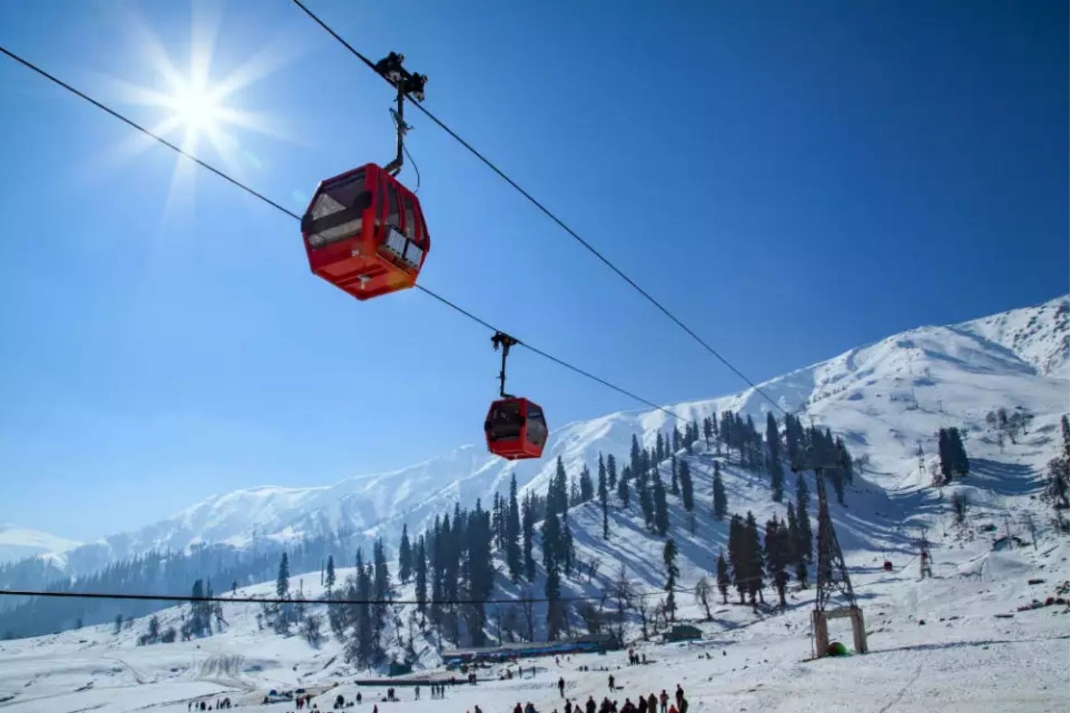 Cable Car Ropeway In Manali
