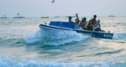 Speed Boat Ride Trip Baga Beach
