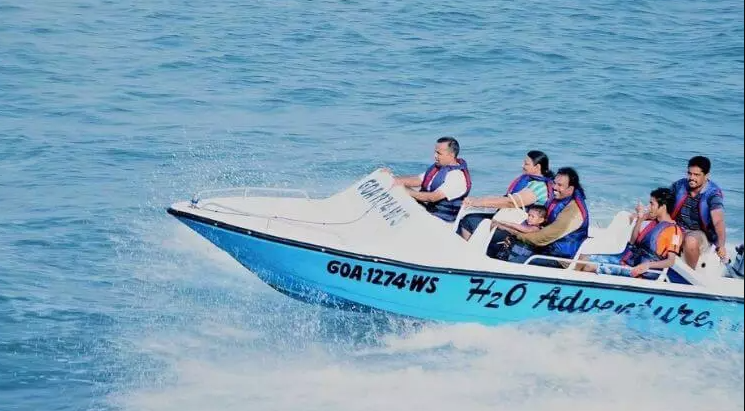 Speed Boat Ride Trip Baga Beach