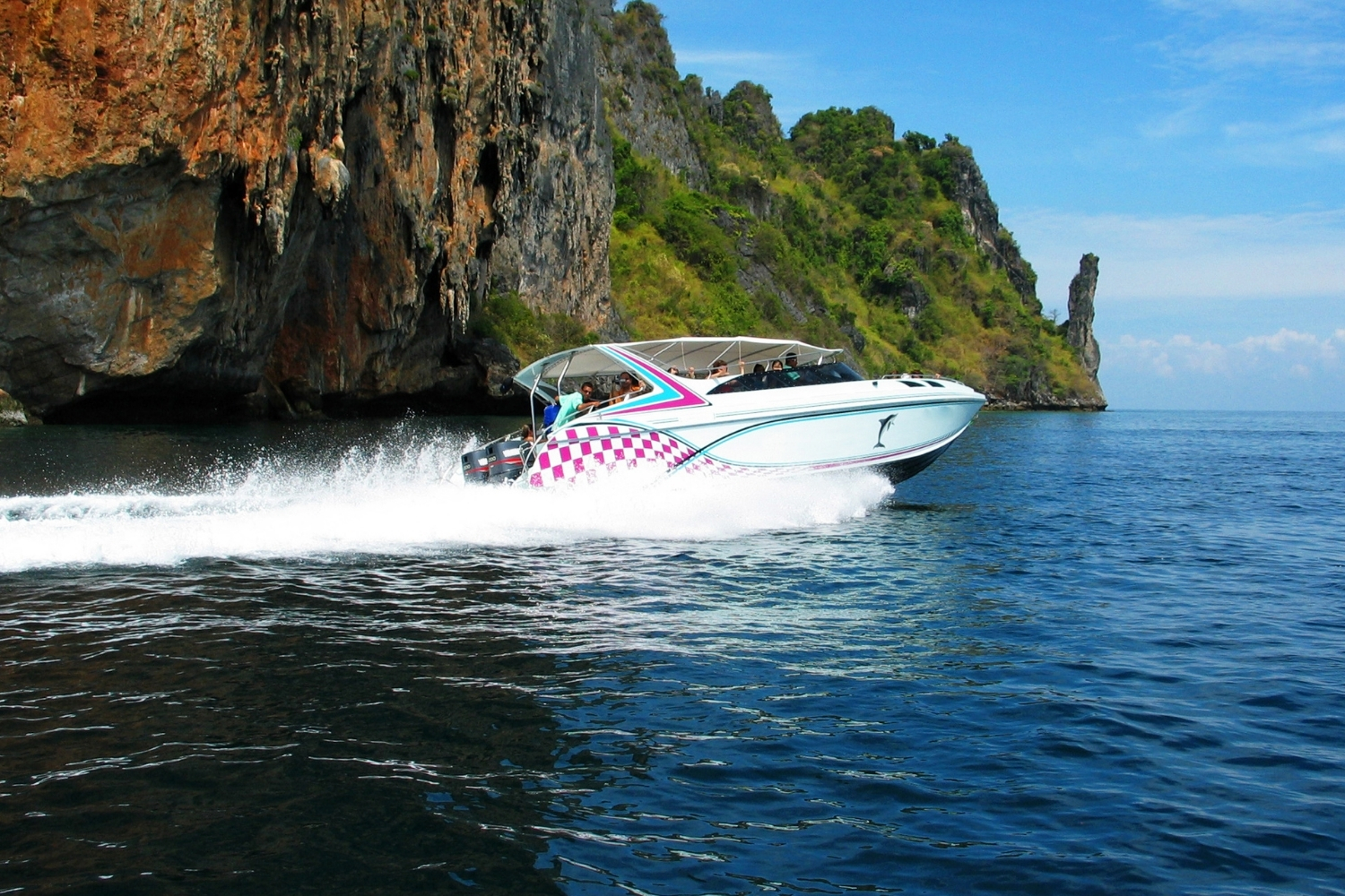 Speed Boating In Andaman