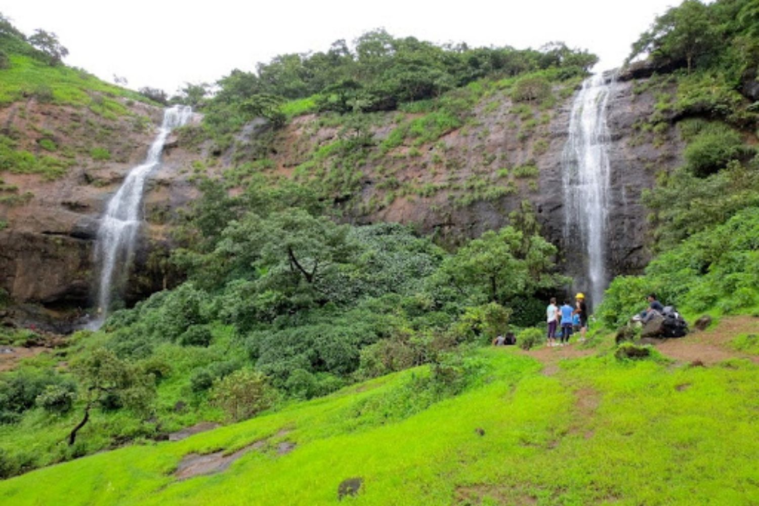 Waterfall Rappelling At Dodhani Waterfalls