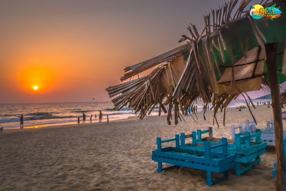 Calangute Beach In Goa