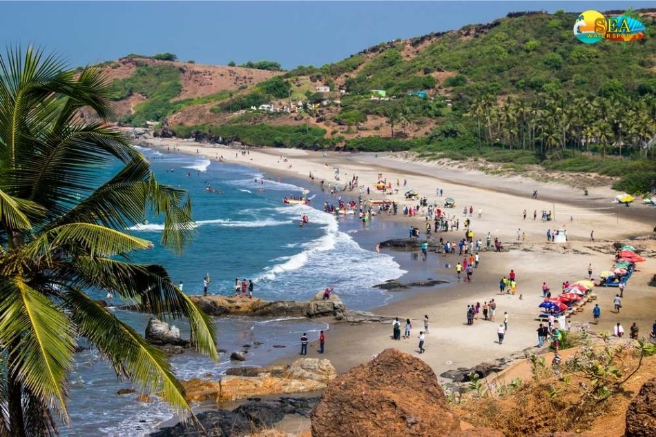 Vagator Beach In Goa